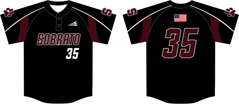 Sobrato Morgan Hill Custom NanoDri Baseball Jersey #J1B