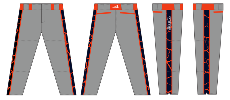 Tiger Travel Baseball Custom Stacheman Elite Long Pants #BP1