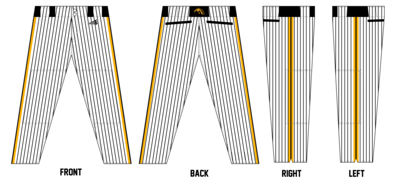 Isabella High School Custom Stacheman Elite Long Pants  #BP2