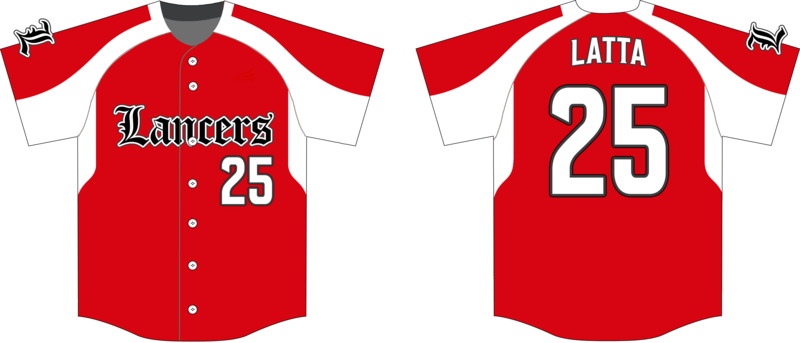 Lancer Nation Custom HexaFlex Baseball Jersey #J9C