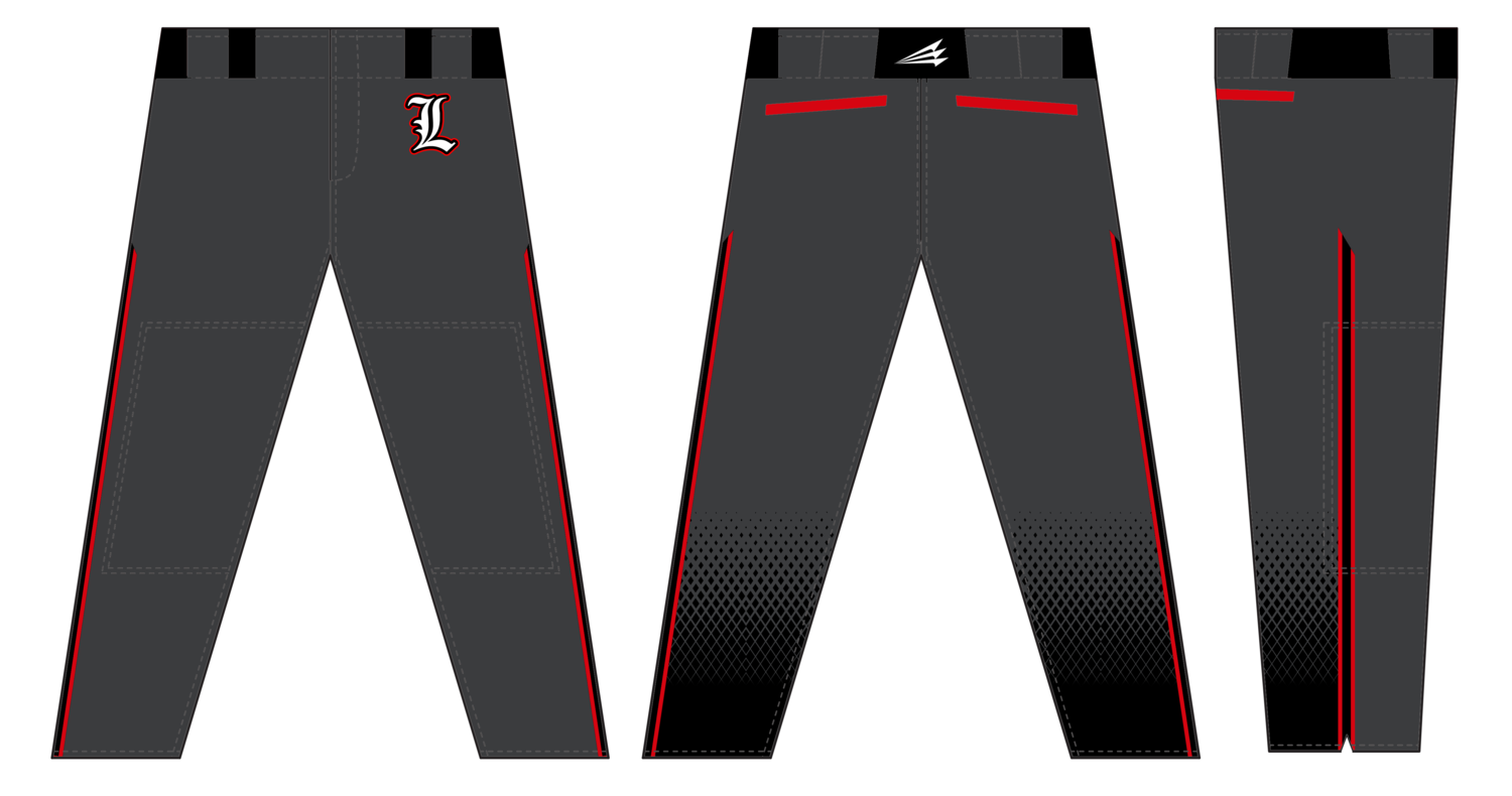 Lancer Nation Custom Baseball Stacheman Elite Long Pants #BP4
