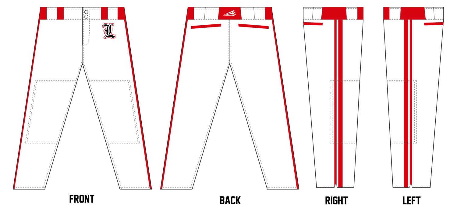 Lancer Nation Custom Baseball Stacheman Elite Long Pants #BP5