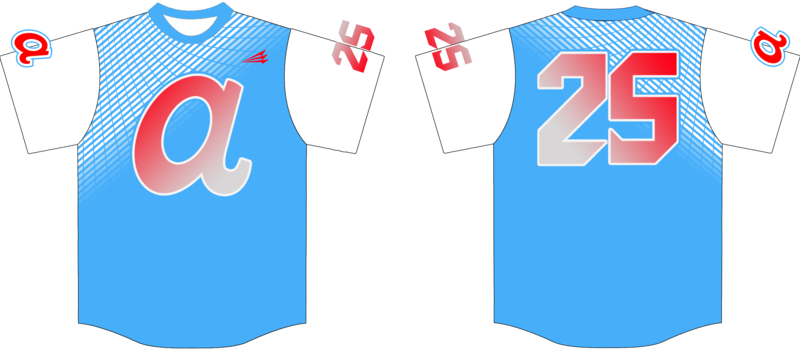 Alabama Aces Custom HexaFlex Baseball Jersey #J7c
