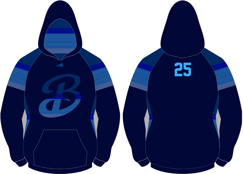 St. Louis Bears Baseball Custom Vulcan Hoodie Design #VH1