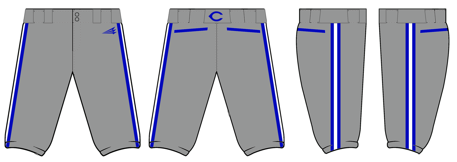 Brazos Cats Custom Elite Knicker Pants #BP7B