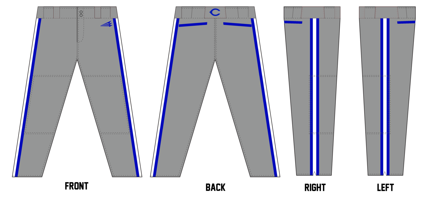 Brazos Cats Custom Elite Long Pants #BP7