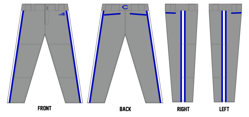 Brazos Cats Custom Elite Long Pants #BP7