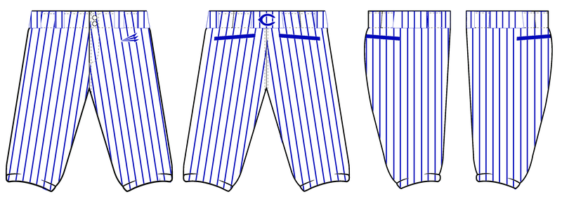 Brazos Cats Custom Elite Knicker Pants #BP6B