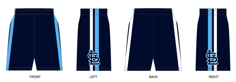 St. Louis Bears Baseball Custom Revolution Shorts Design #RV2