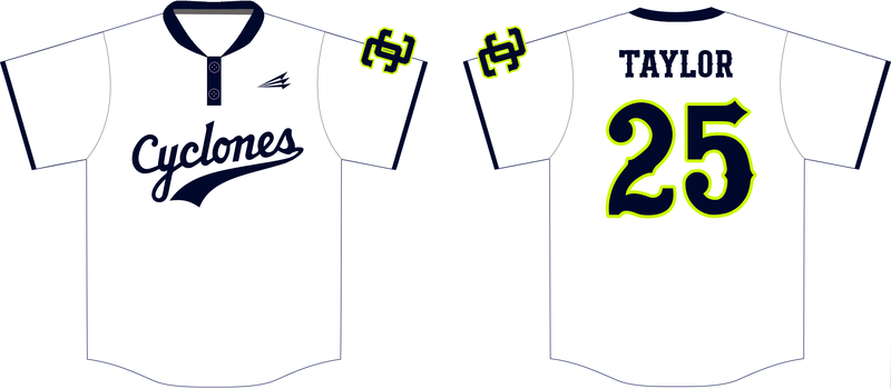 Centex Cyclones Custom Nanodri Baseball Jersey #J12