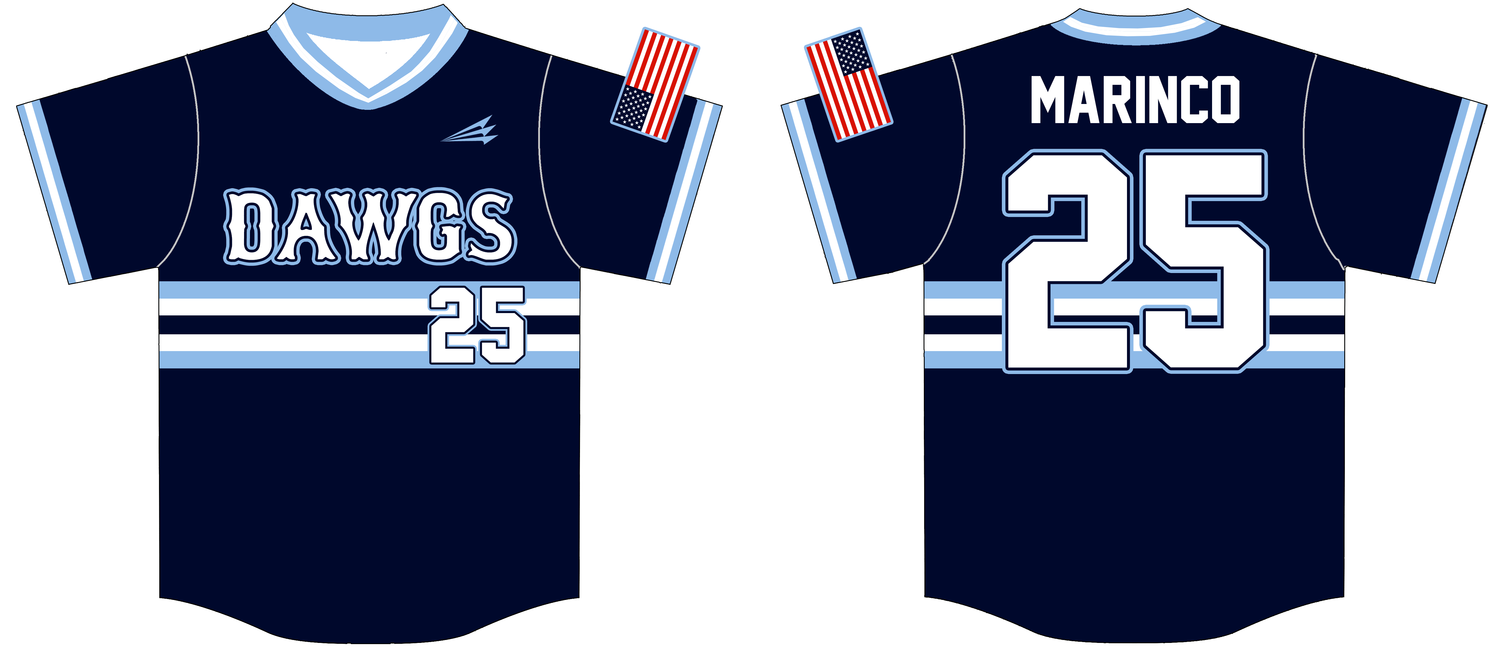 Michigan Dawgs Custom Hexaflex Baseball Jersey #J1B
