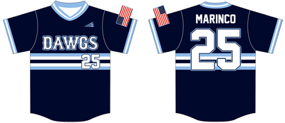 Michigan Dawgs Custom Hexaflex Baseball Jersey #J1B