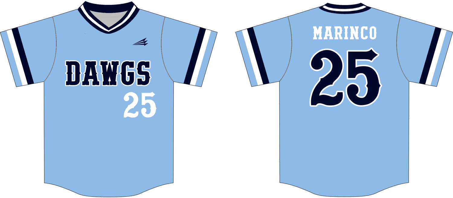 Michigan Dawgs Custom Hexaflex Baseball Jersey #J4C