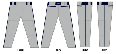 Michigan Dawgs Custom Stacheman Elite Long Pant #BP2A