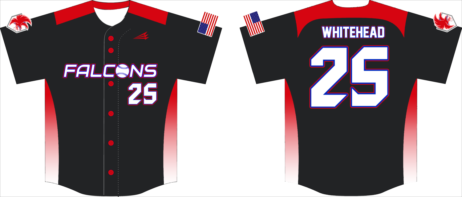 Twin City Falcons Custom NanoDri Baseball Jersey #J5B