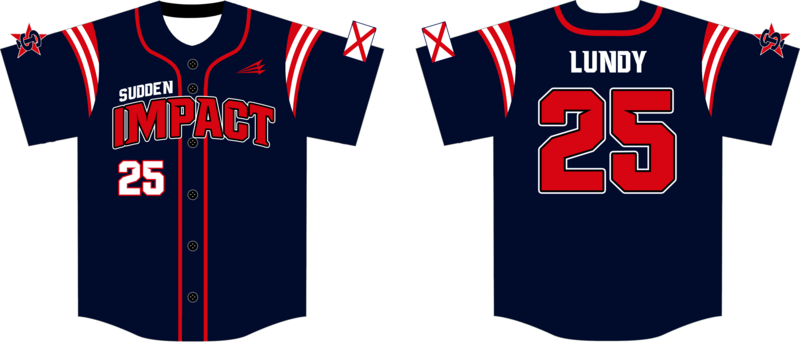 Sudden Impact Custom HexaFlex Baseball Jersey #7B