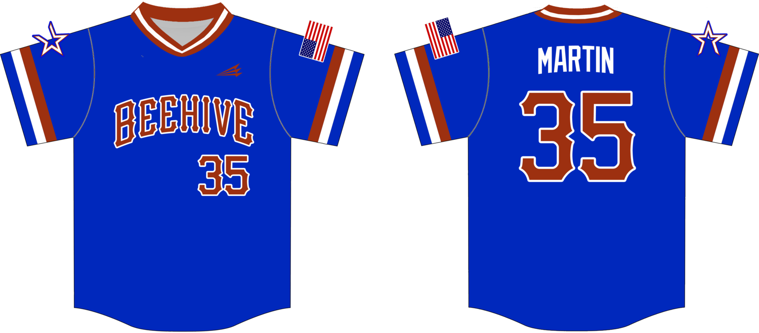 Beehive Custom NanoDri Baseball Jersey Design #J15