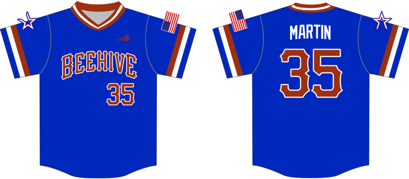 Beehive Custom NanoDri Baseball Jersey Design #J15