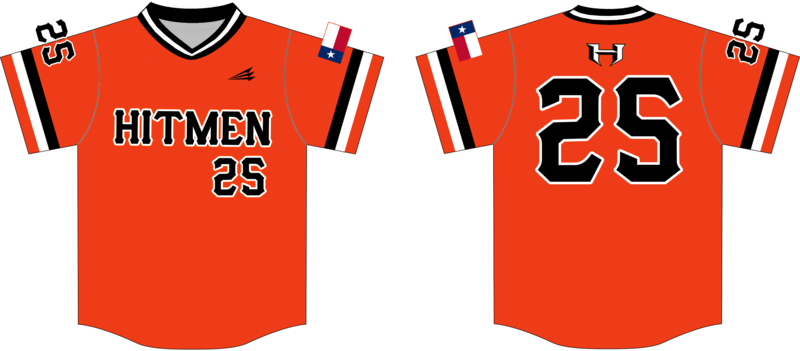 Hitmen (Crump) Custom HexaFlex Baseball Jersey #J6