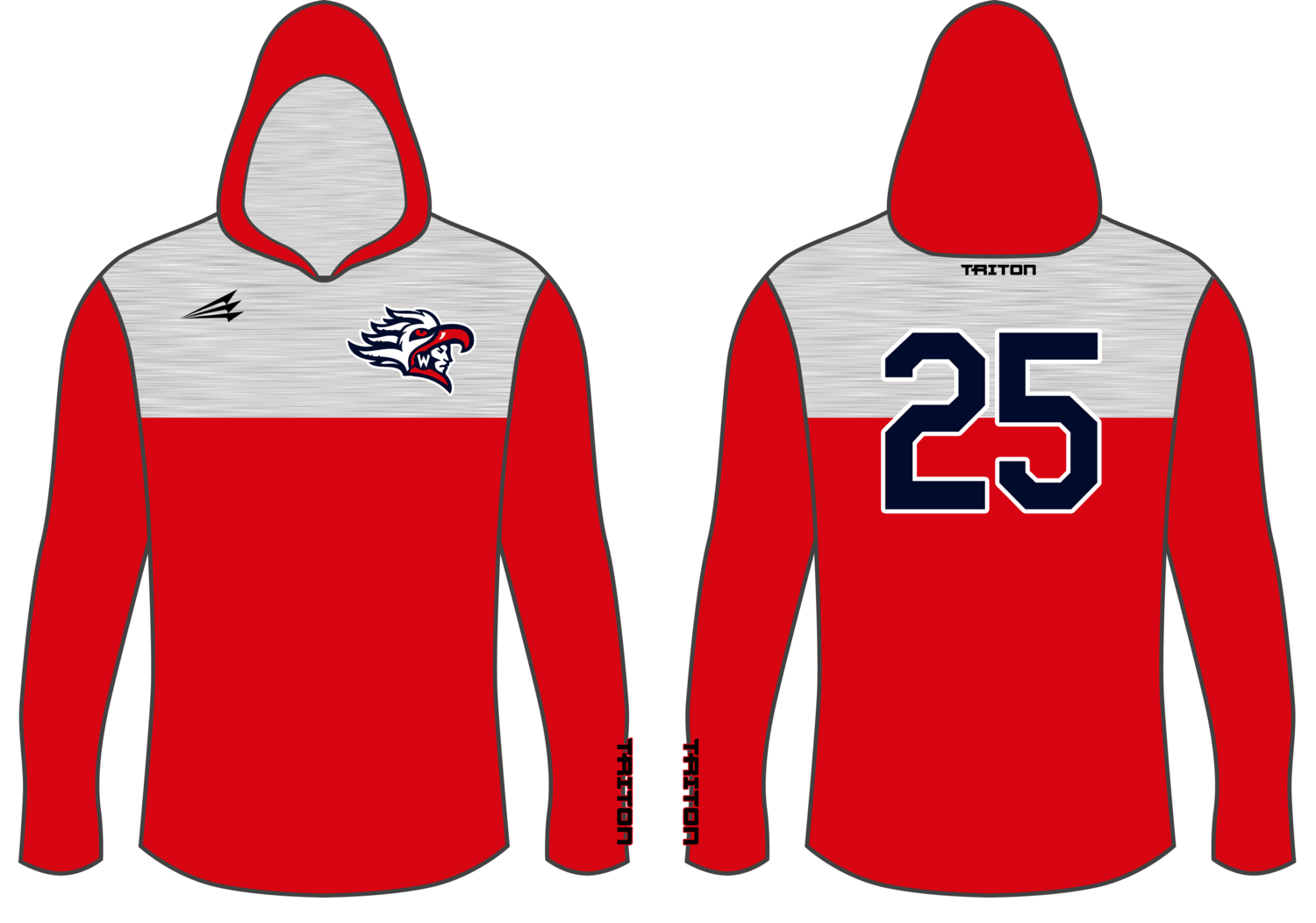 Southwest Oakland Warriors Baseball Custom NanoHood #NH1