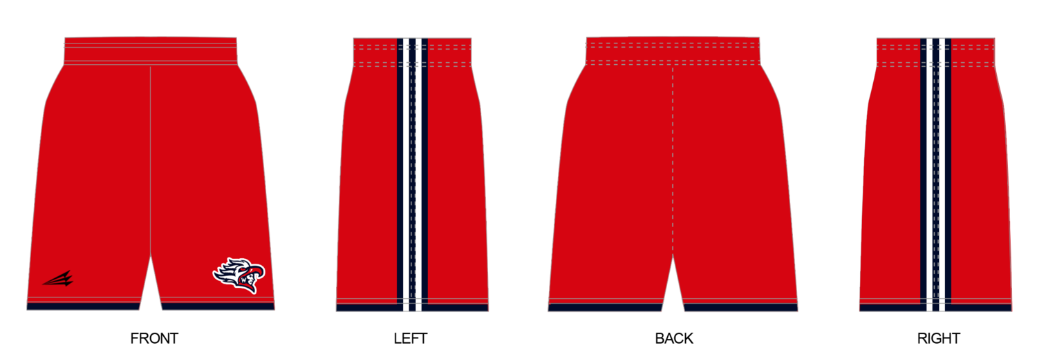 Southwest Oakland Warriors Baseball Custom Revolution Shorts #RV1
