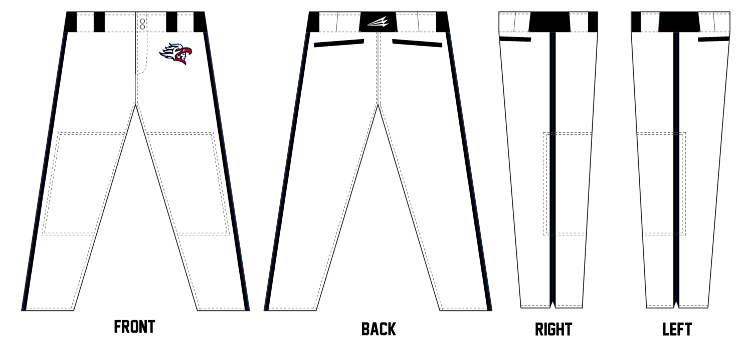 Southwest Oakland Warriors Custom Stachmen Elite Long Pants #BP1B