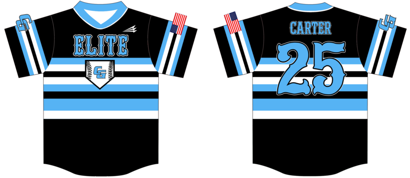 CG Elite Custom HexaFlex Baseball Jersey Design #J4