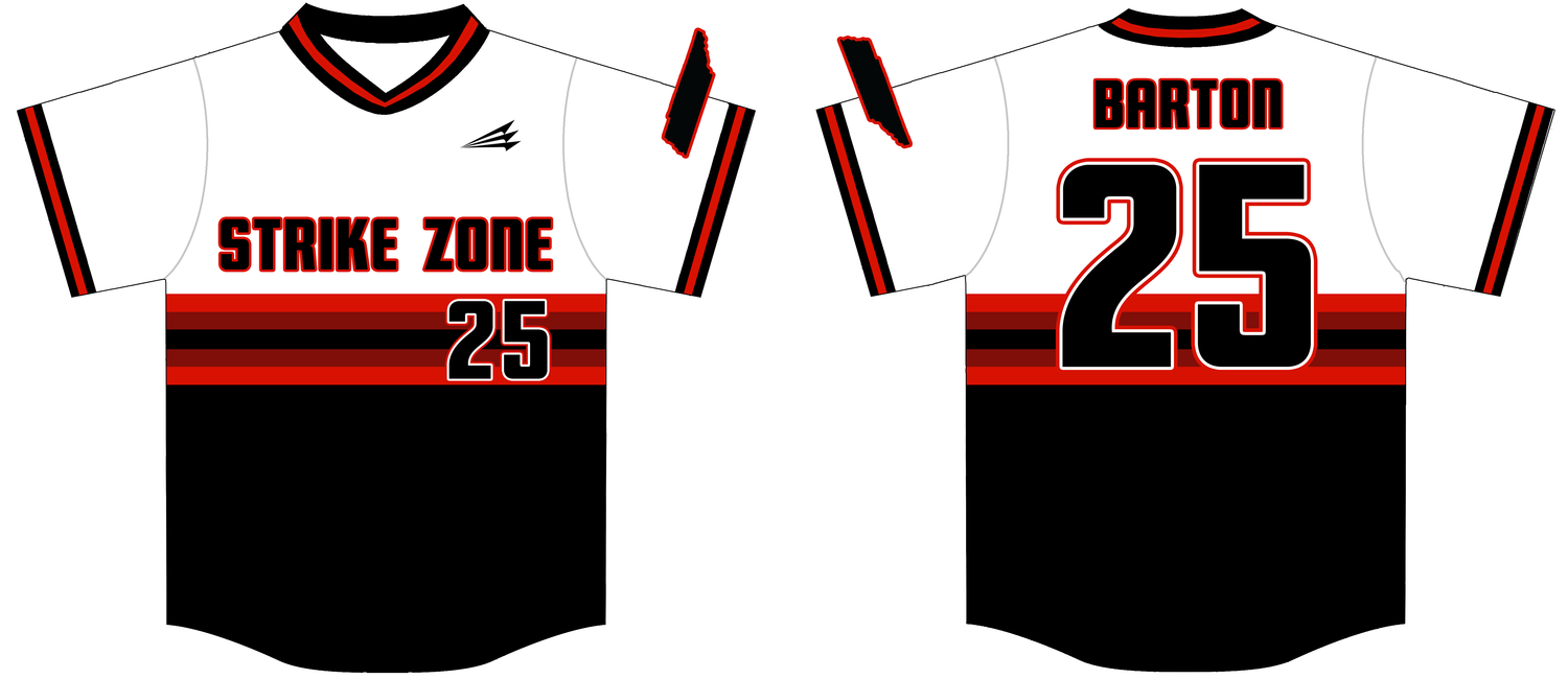 Strike Zone Academy Select 12U Custom Hexaflex Baseball Jersey #J4D
