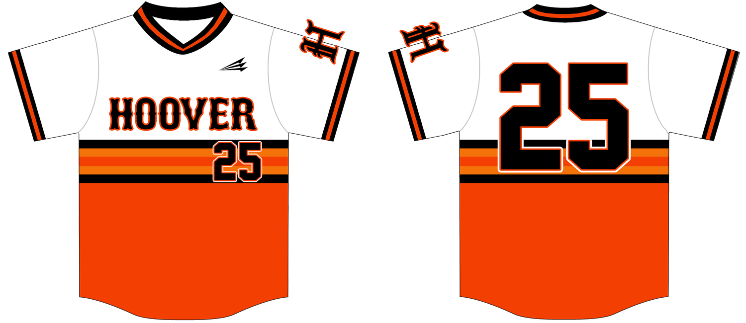 Hoover Ballerz Custom Nanodri Baseball Jersey #J9D