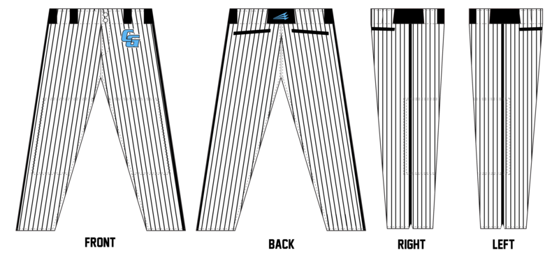 CG Elite Custom Stacheman Elite Long Baseball Pants #BP1B