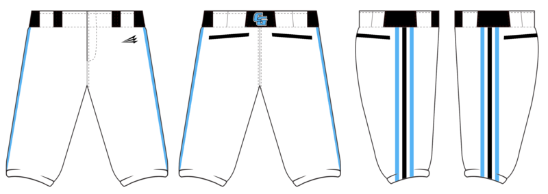 CG Elite Custom Stacheman Elite Knickers Baseball Pants #BP4