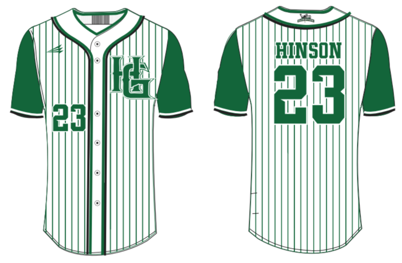 Hialeah Gardens Gladiators Custom HexaFlex Baseball Jersey #1