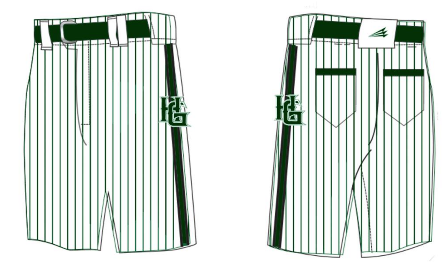 Hialeah Gardens Gladiators Custom Elite Knicker Pants BP2