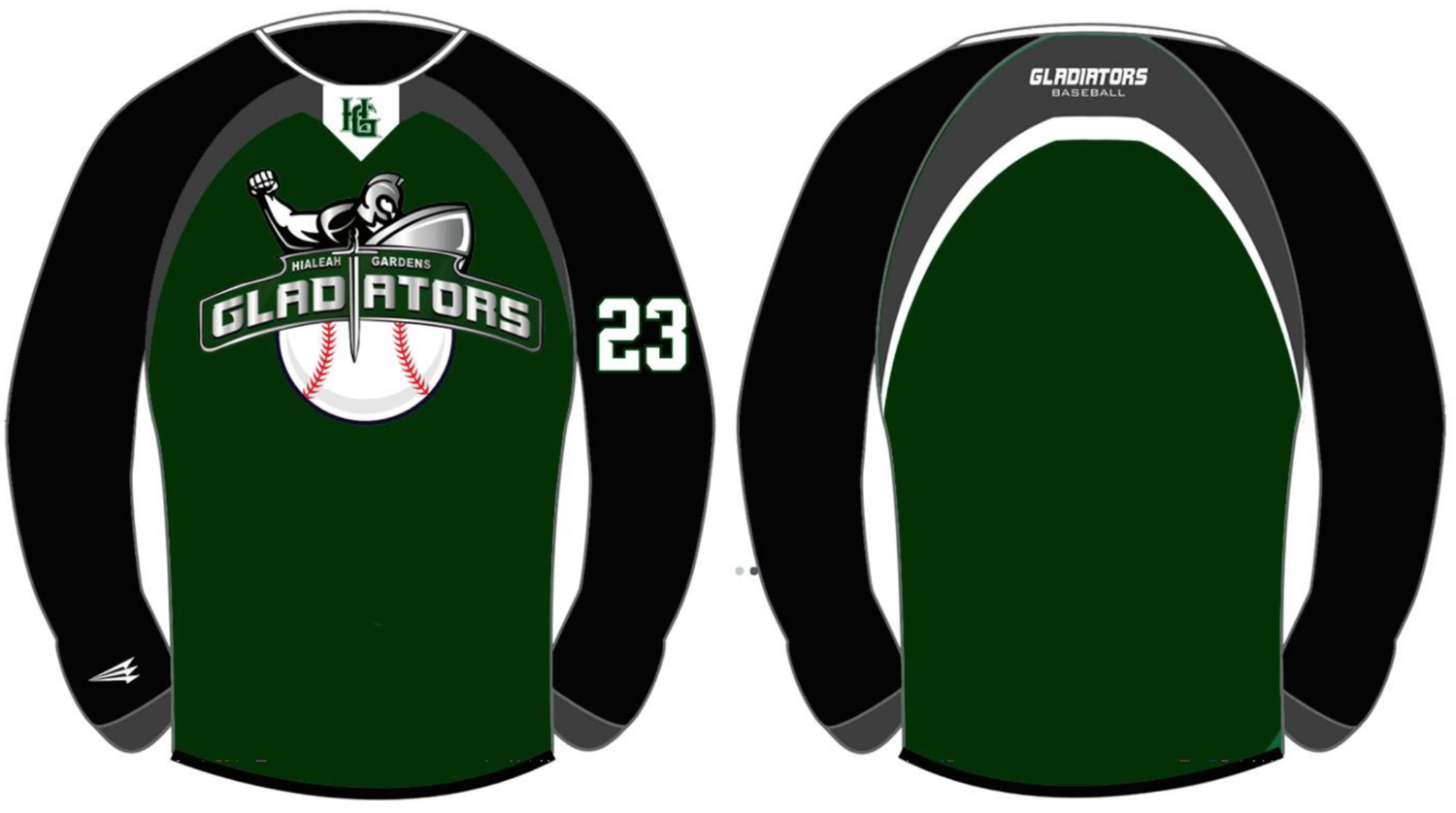 Hialeah Gardens Gladiators Custom Vulcan Pullover VP1