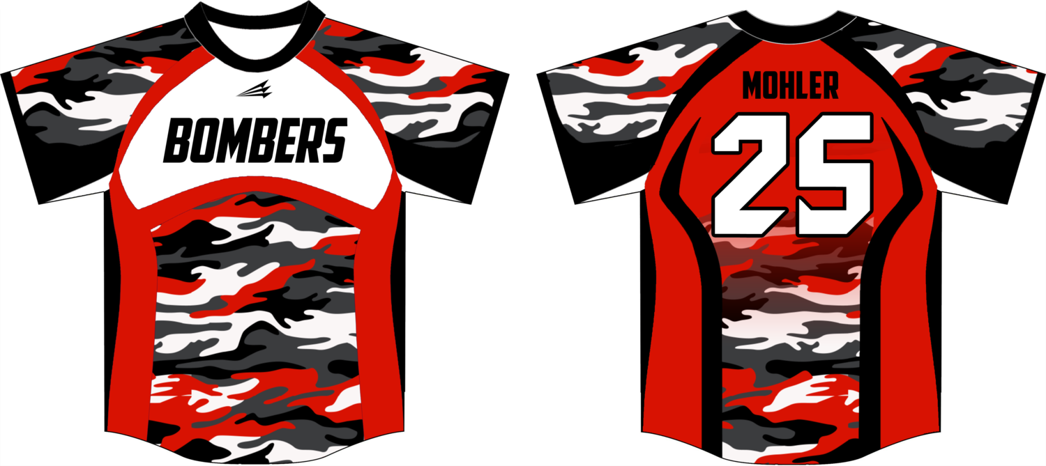 Rockbridge Bombers Custom Hexaflex Baseball Jersey #J9B