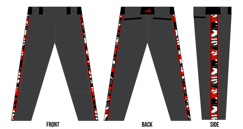 Rockbridge Bombers Custom Stacheman Elite Long Baseball Pants #BP8