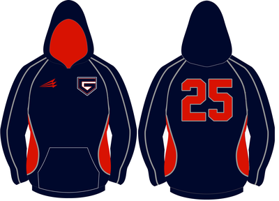 WTX Gunners Baseball Custom Vulcan Hoodie #VH1F