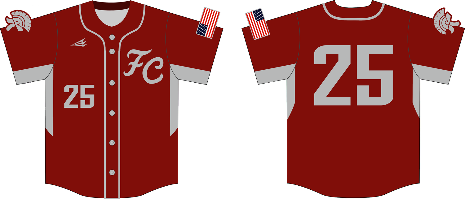 Fremont Christian Warriors Custom Hexaflex Baseball Jersey #J1E