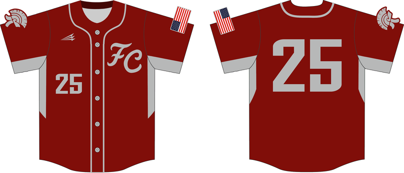 Fremont Christian Warriors Custom Hexaflex Baseball Jersey #J1E