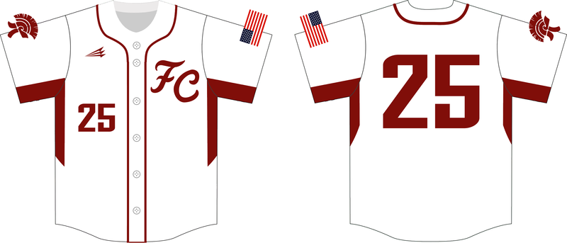 Fremont Christian Warriors Custom Hexaflex Baseball Jersey #J1F