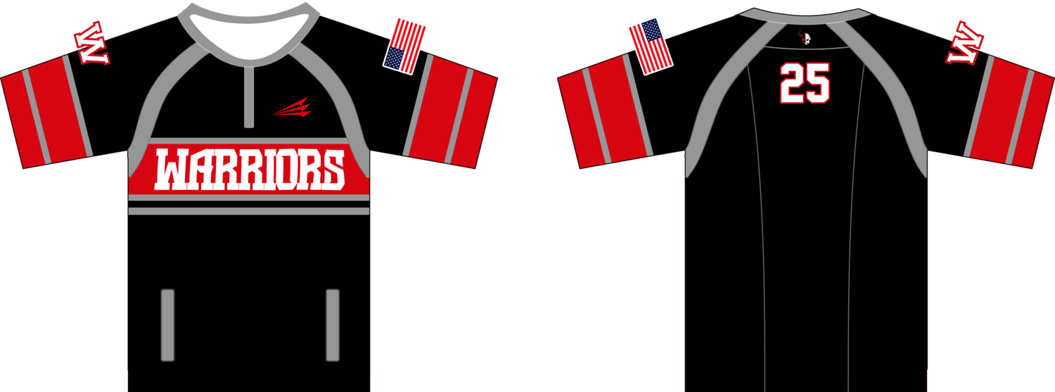 Utah Warriors Custom Clutch Cage Jacket #CC6