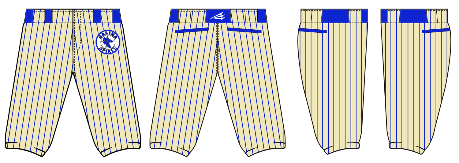 Salina Spikes Custom Stacheman Elite Knickers Pants #BP18