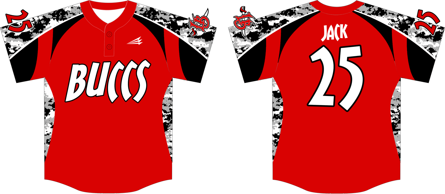 Lubbock Buccaneers Custom NanoDri Baseball Jersey #J1