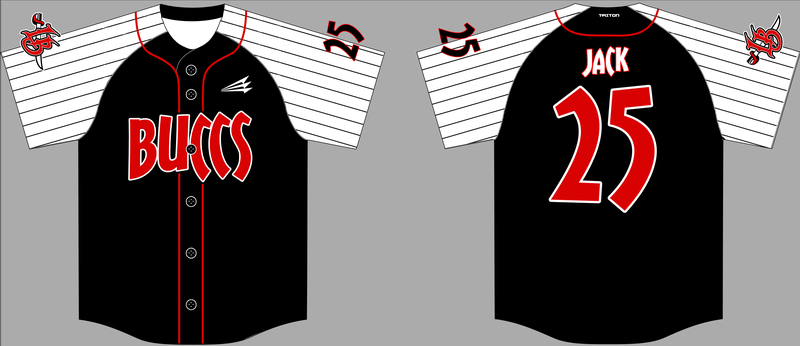 Lubbock Buccaneers Custom NanoDri Baseball Jersey #J2