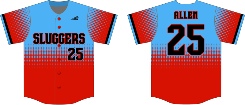 West Texas Sluggers Custom Nanodri Baseball Jersey #J3