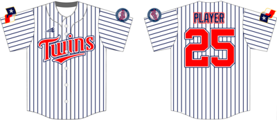 Arlington Twins Custom HexaFlex Baseball Jersey #2