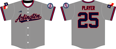 Arlington Twins Custom HexaFlex Baseball Jersey #3A