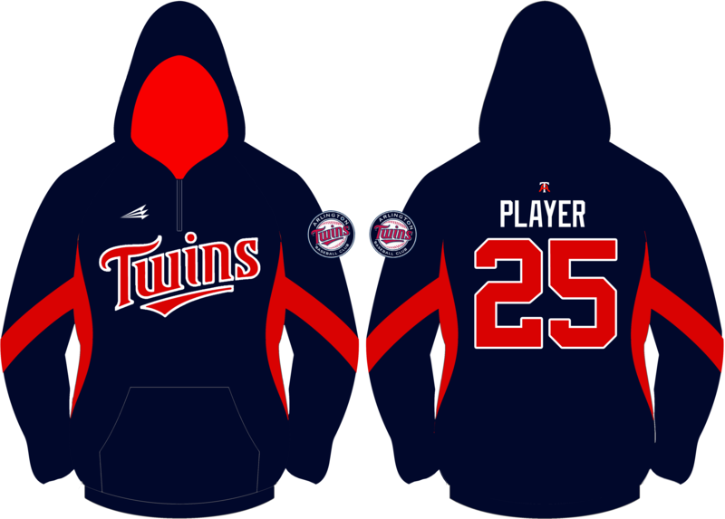 Arlington Twins Custom Vulcan Hoodie #VH2B