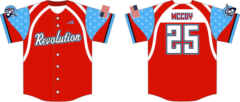 London Revolution Custom Pro-Premier Baseball Jersey #J1D