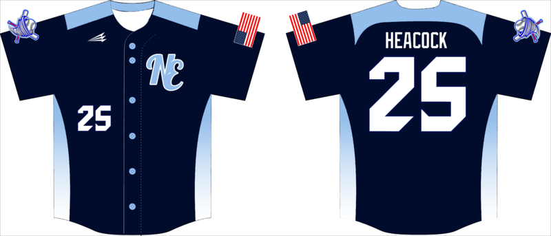 Lower Cape May Nor&#39;Easters Custom HexaFlex Baseball Jersey #J7